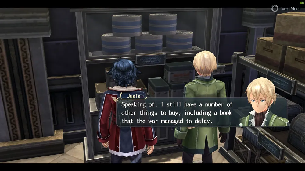 Trails of Cold Steel 2 - interakcja z postaciami