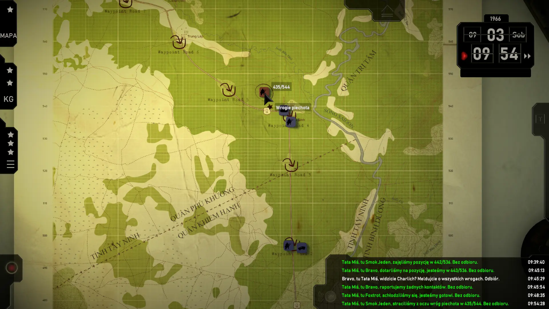 Radio Commander - walka