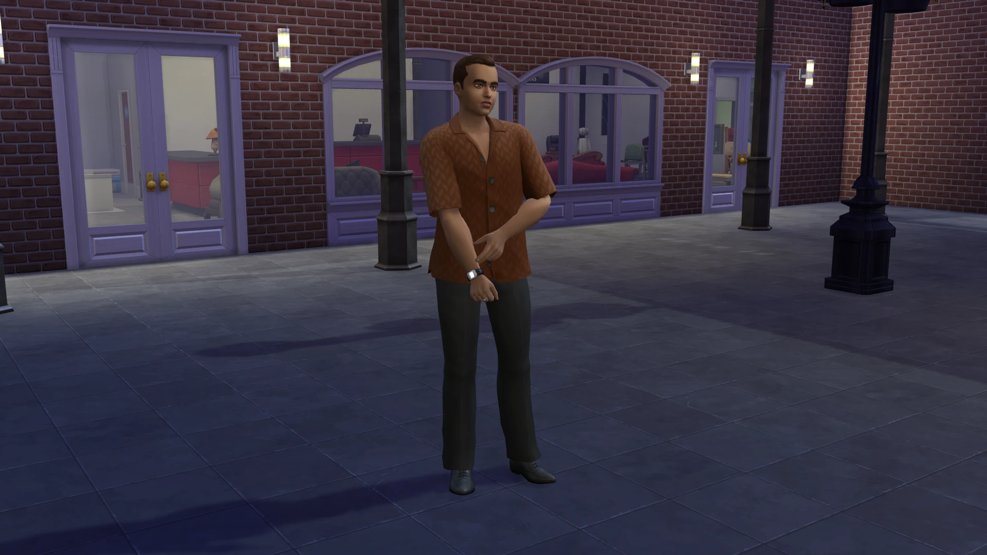 Wysmakowany salon - koszula Soprano