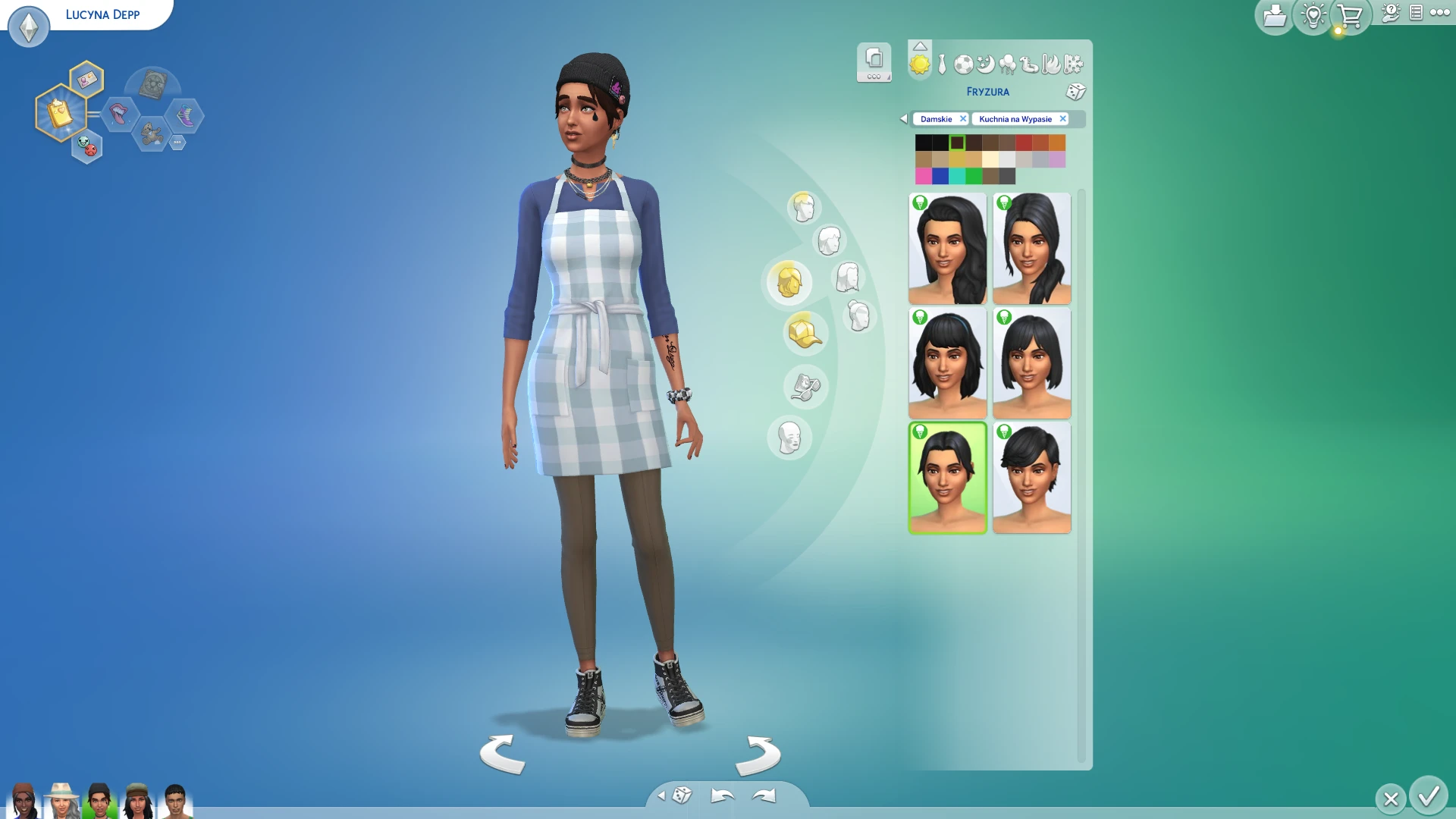 Kuchnia na Wypasie - fryzury i ubrania