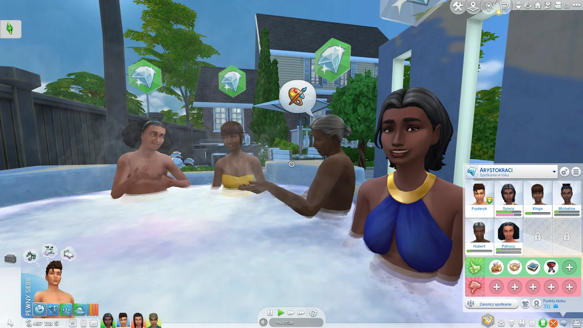 Perfekcyjne patio - w jacuzzi