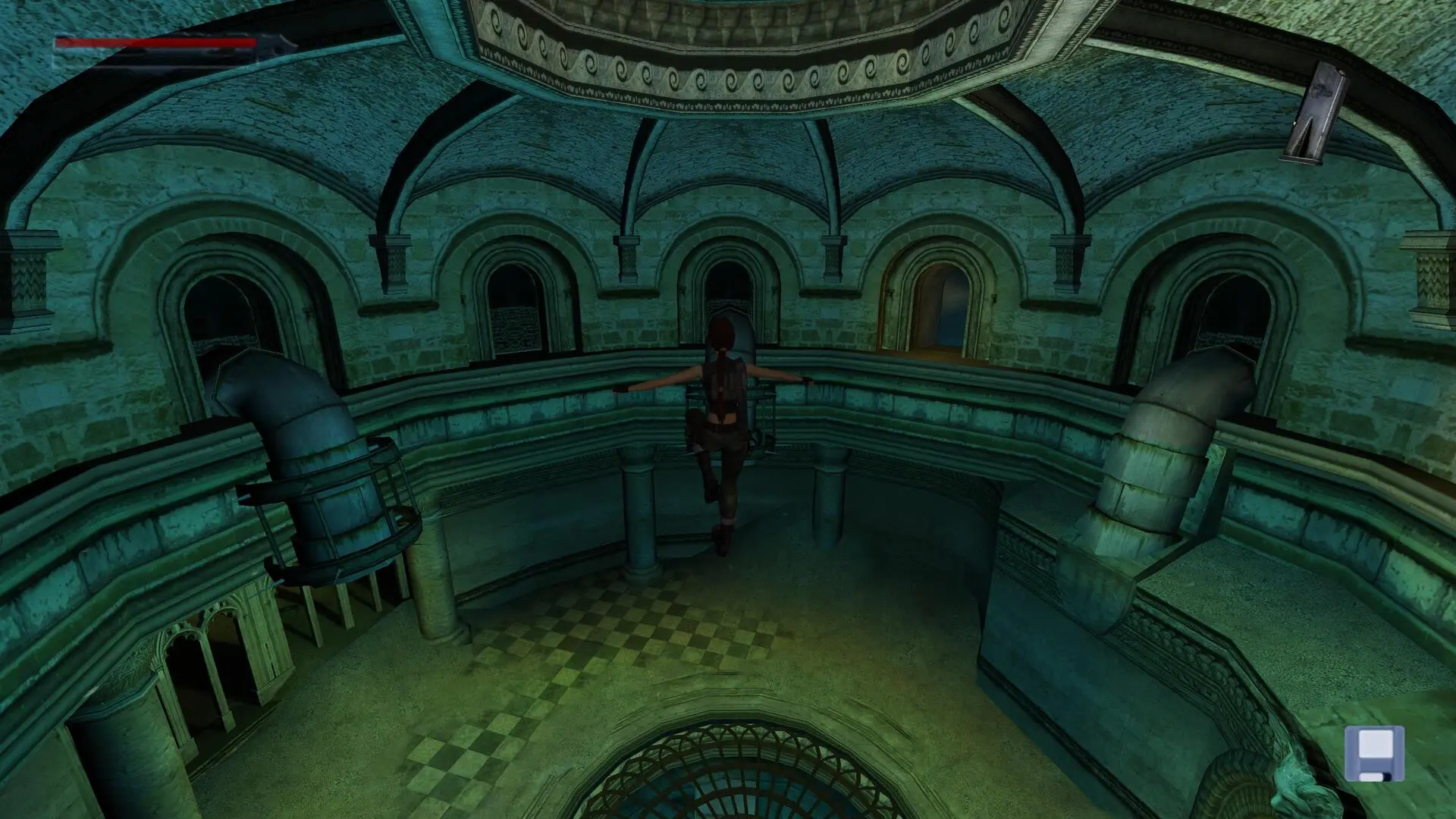 The Angel of Darkness - skok do wody