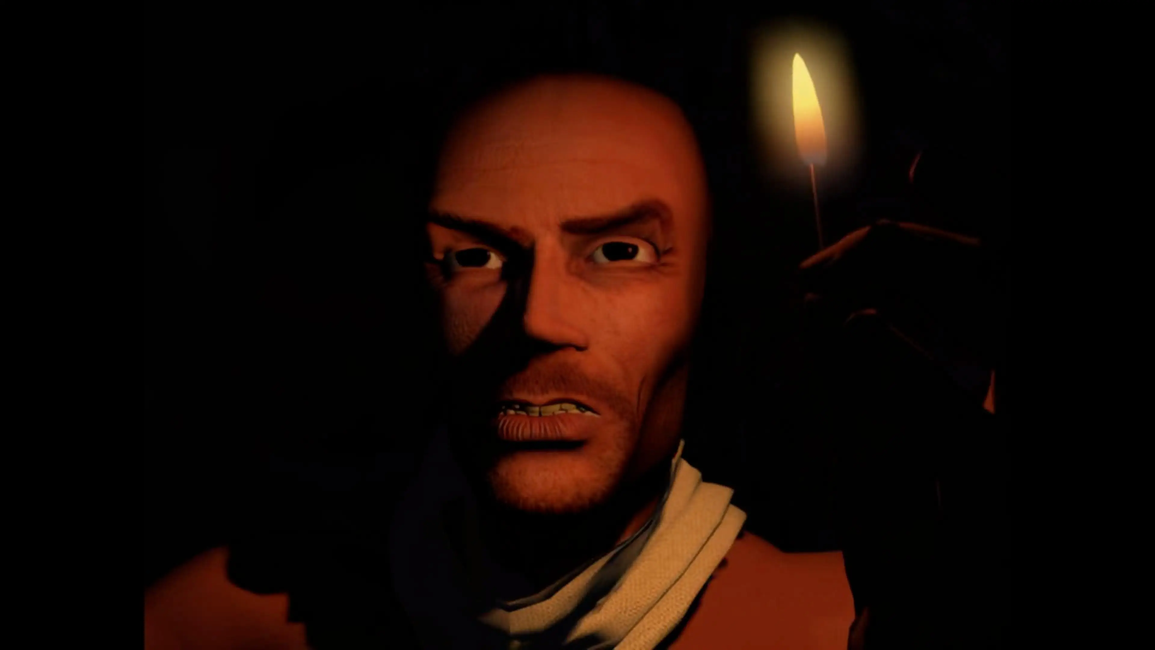 The Last Revelation - łysy chłop