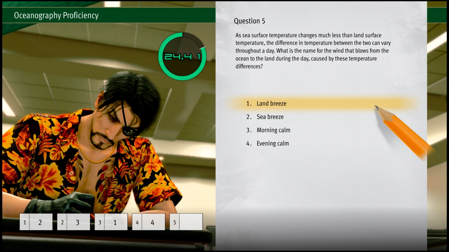 Minigra z Pirate Yakuza in Hawaii - egzamin.