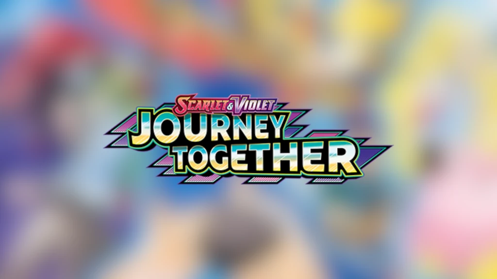 Logo dodatku Pokemon Journey Together.