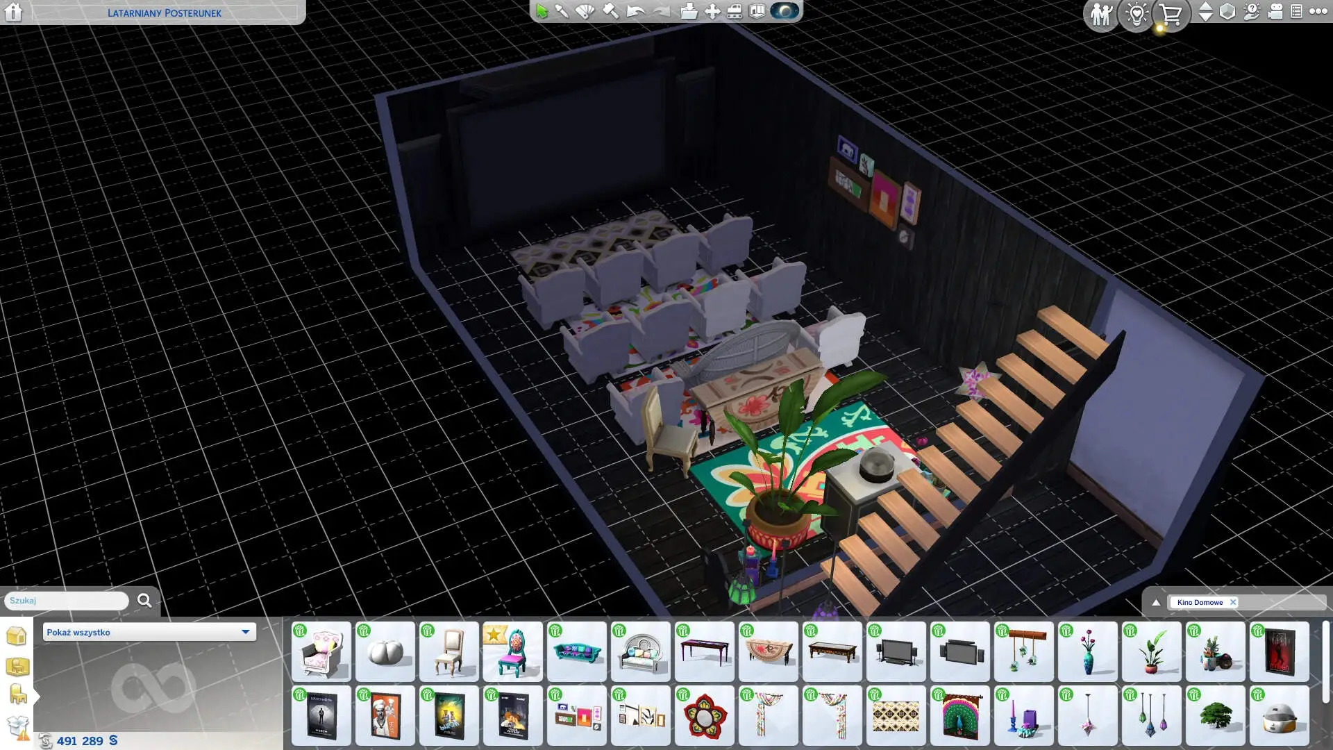 Kino domowe - tryb budowania