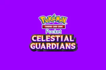 Logo dodatku Celestial Guardians w Pokemon TCG Pocket.