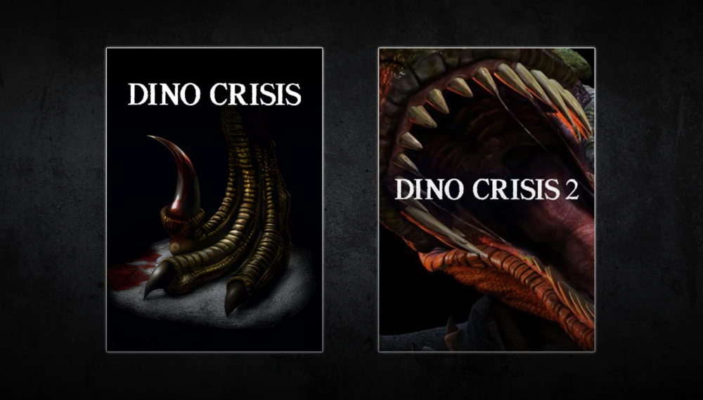 Okładki Dino Crisis 1 i 2