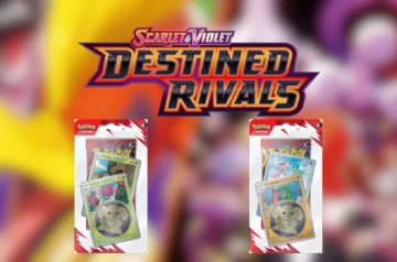 Zestawy Pokemon Destined Rivals — blistery z jednym pakietem.