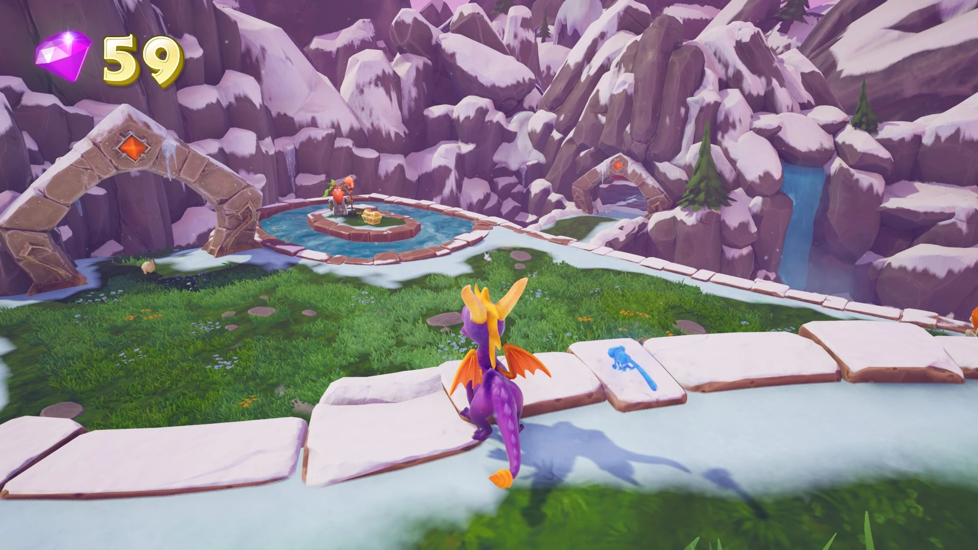 Spyro the Dragon - zimowe krainy