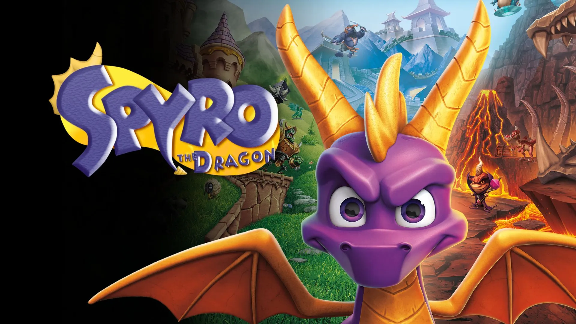 Spyro the Dragon - grafika główna