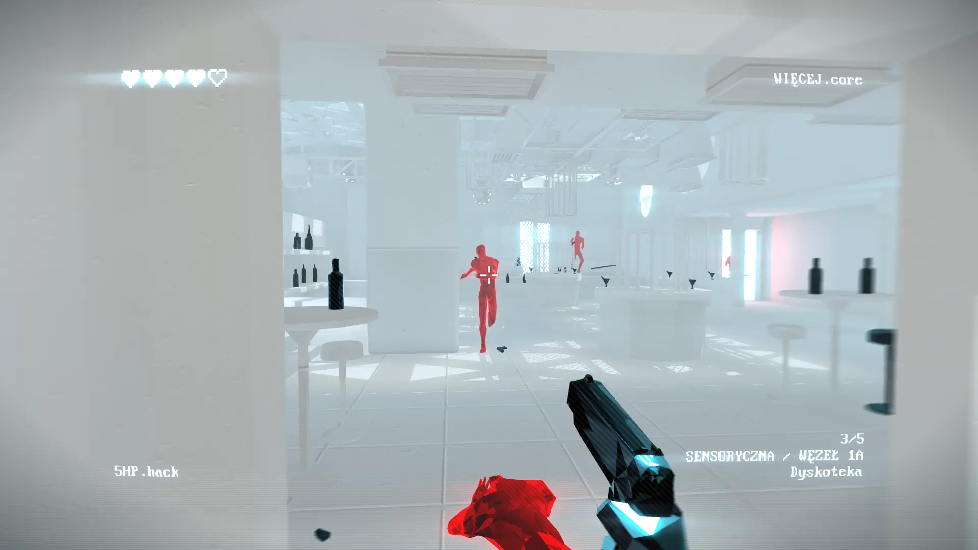 Mind Control Delete - strzelanie w przeciwnika