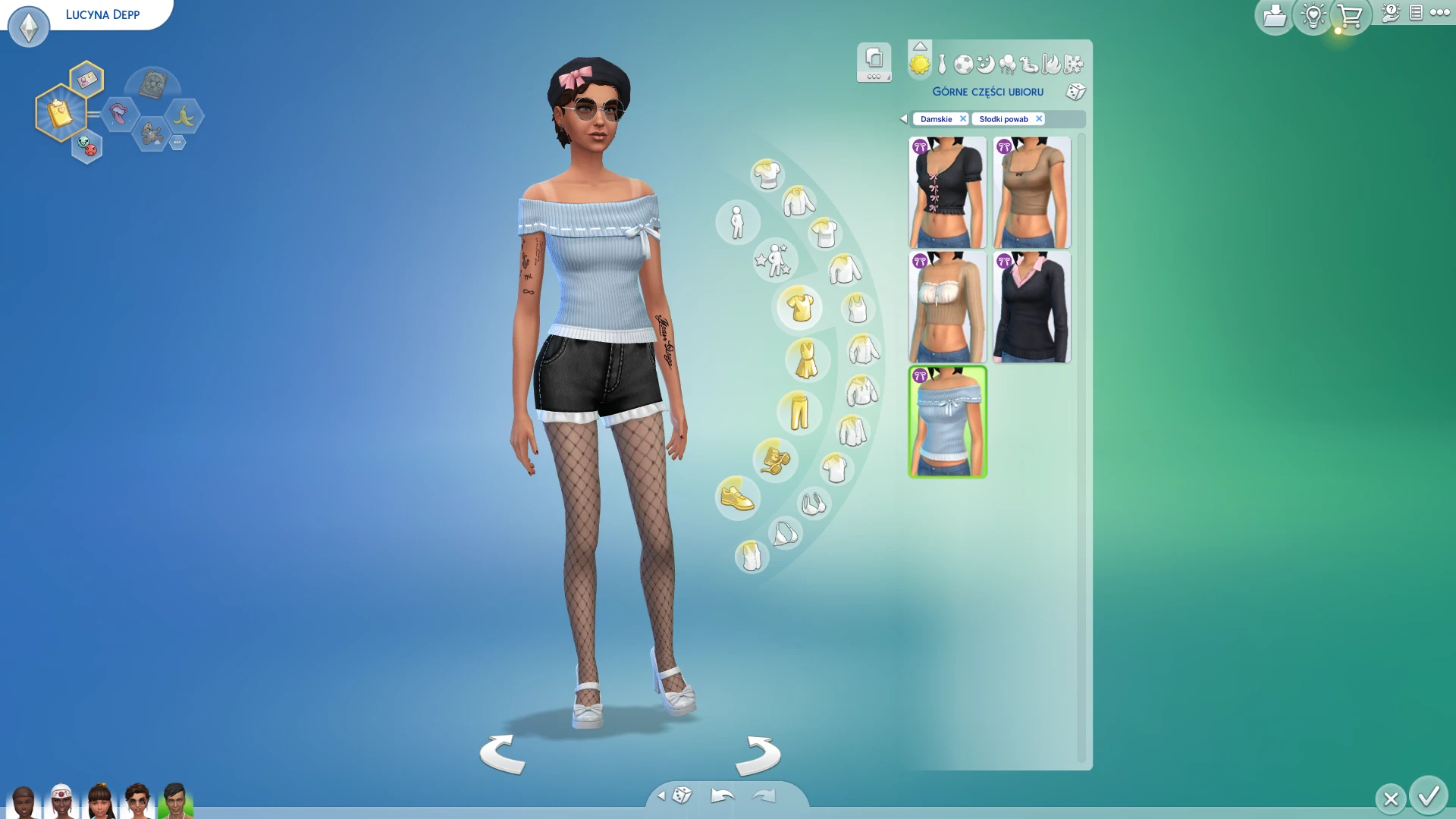 Słodki powab - stroje kobiece