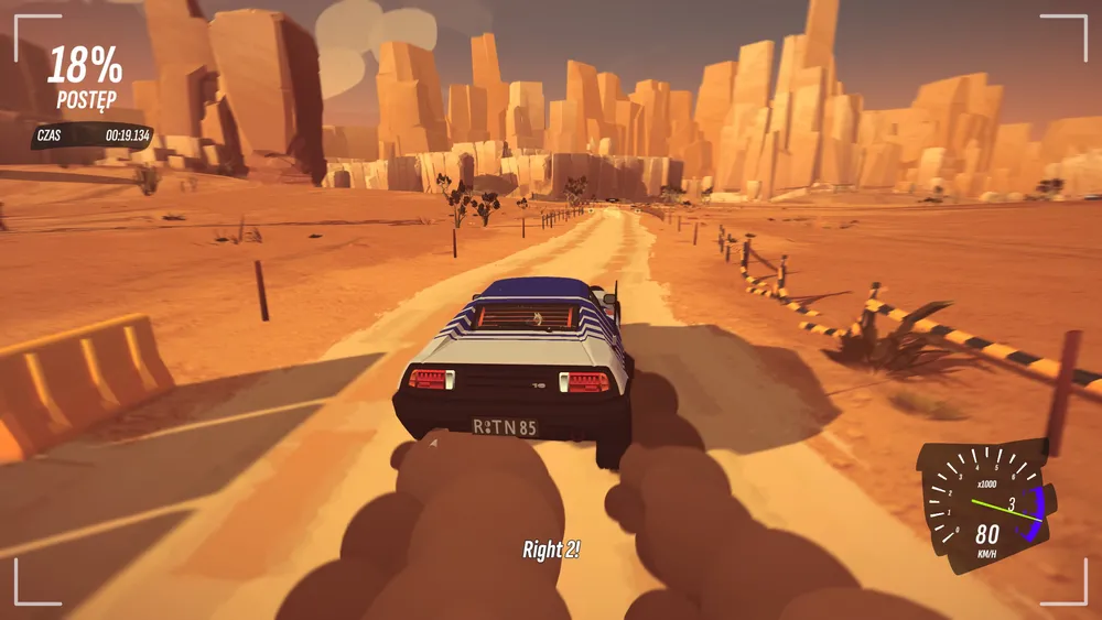 Krajobraz rodem z USA r&oacute;wnież jest tutaj obecny