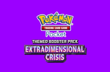 Logo dodatku Extradimensional Crisis w Pokemon TCG Pocket.