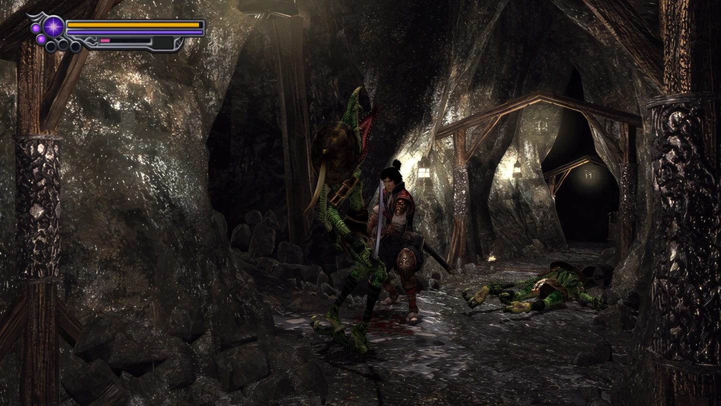 Onimusha 2: Samurai's Destiny - scena walki.