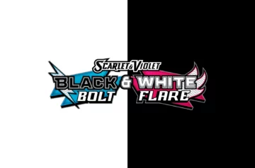 Pokemon Black Bolt i White Flare logo.