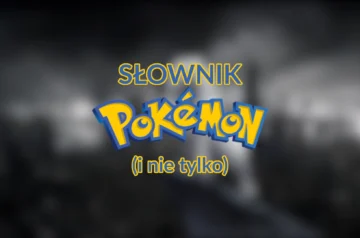 Logo do tekstu Słownik Pokemon.