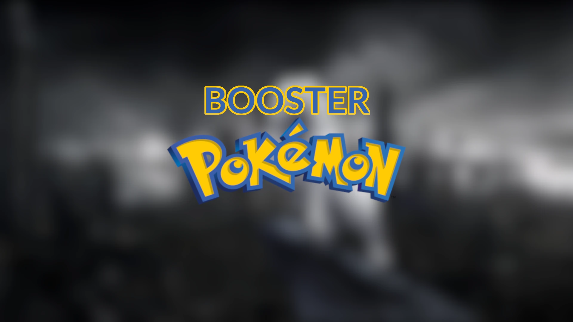 Logo Booster Pokemon TCG