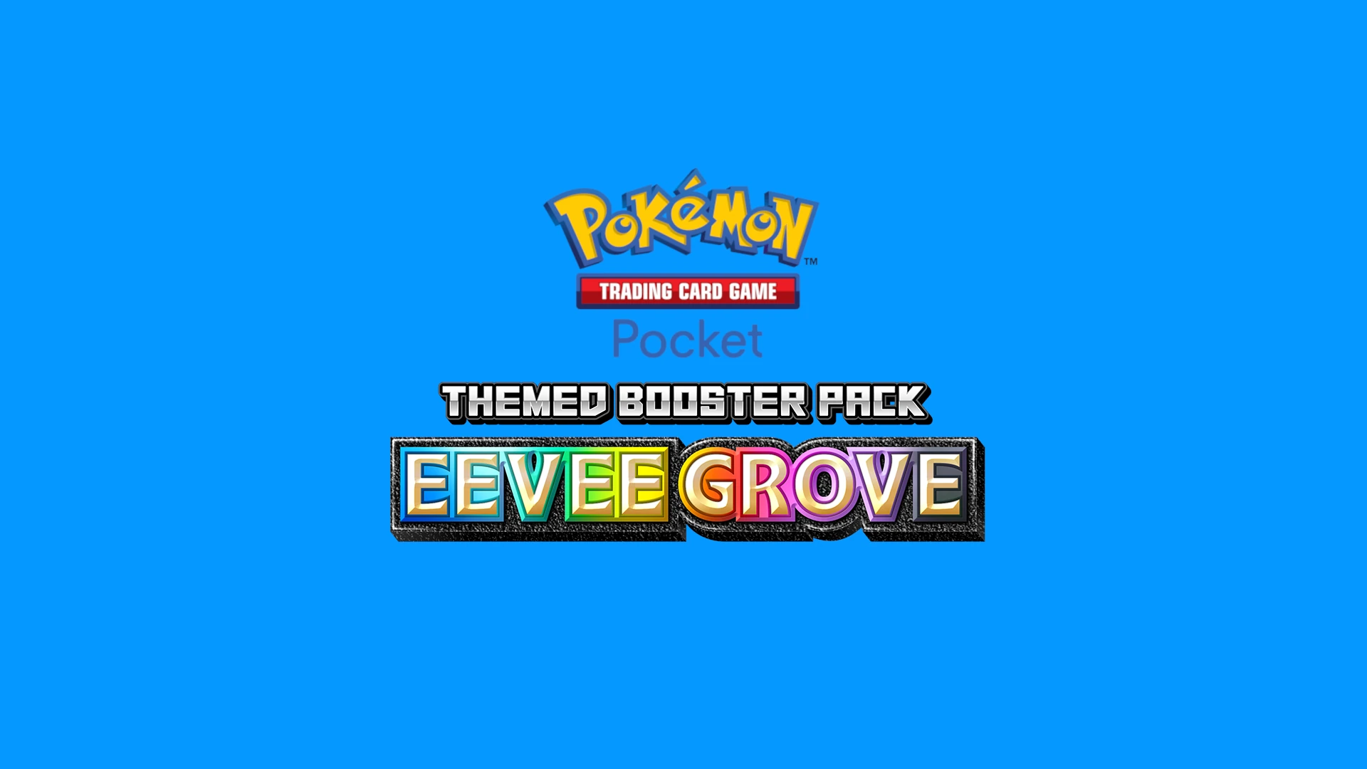 Logo dodatku Eevee Grove w Pokemon TCG Pocket