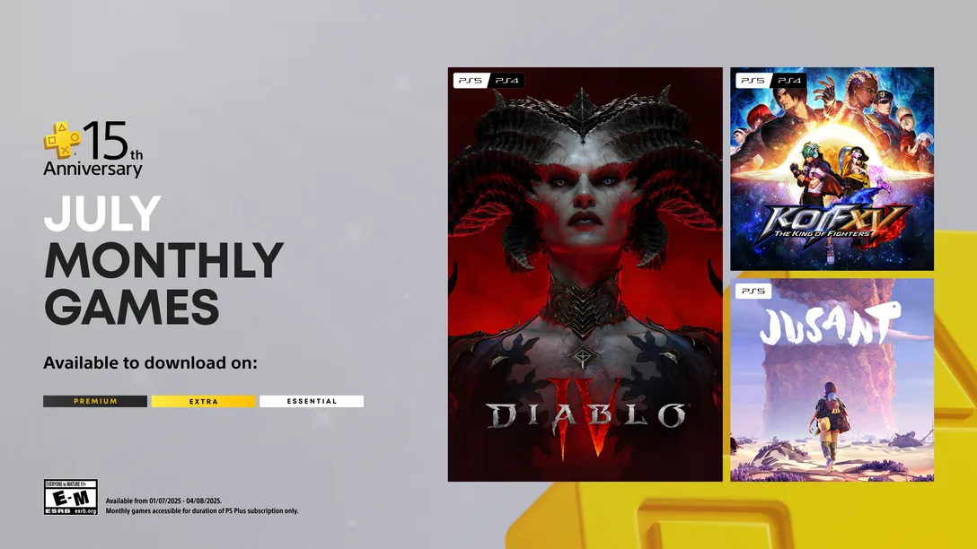 Nowe gry w PlayStation Plus Essential na lipiec 2025.