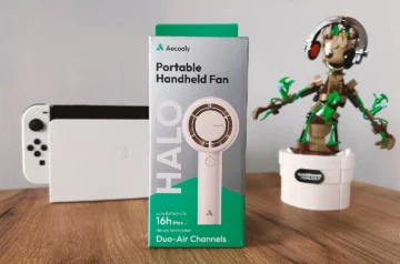 Portable Handheld Fan Halo 01 od firmy Aecooly