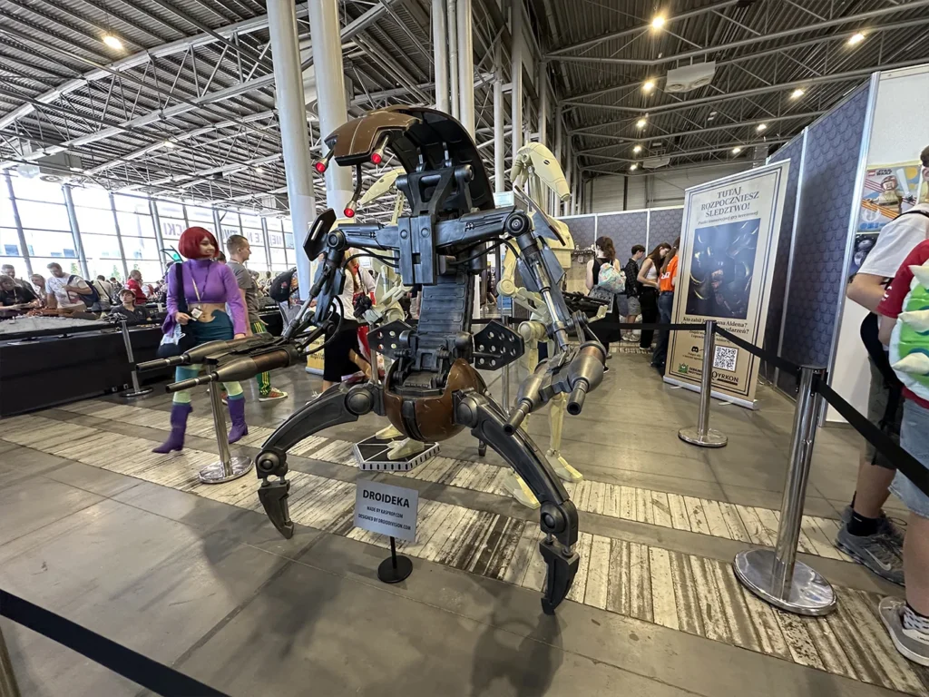 Droideka jak żywy (Star Wars) - Pyrkon