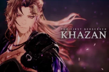 The First Berserker: Khazan - plansza tytułowa z główną bohaterką