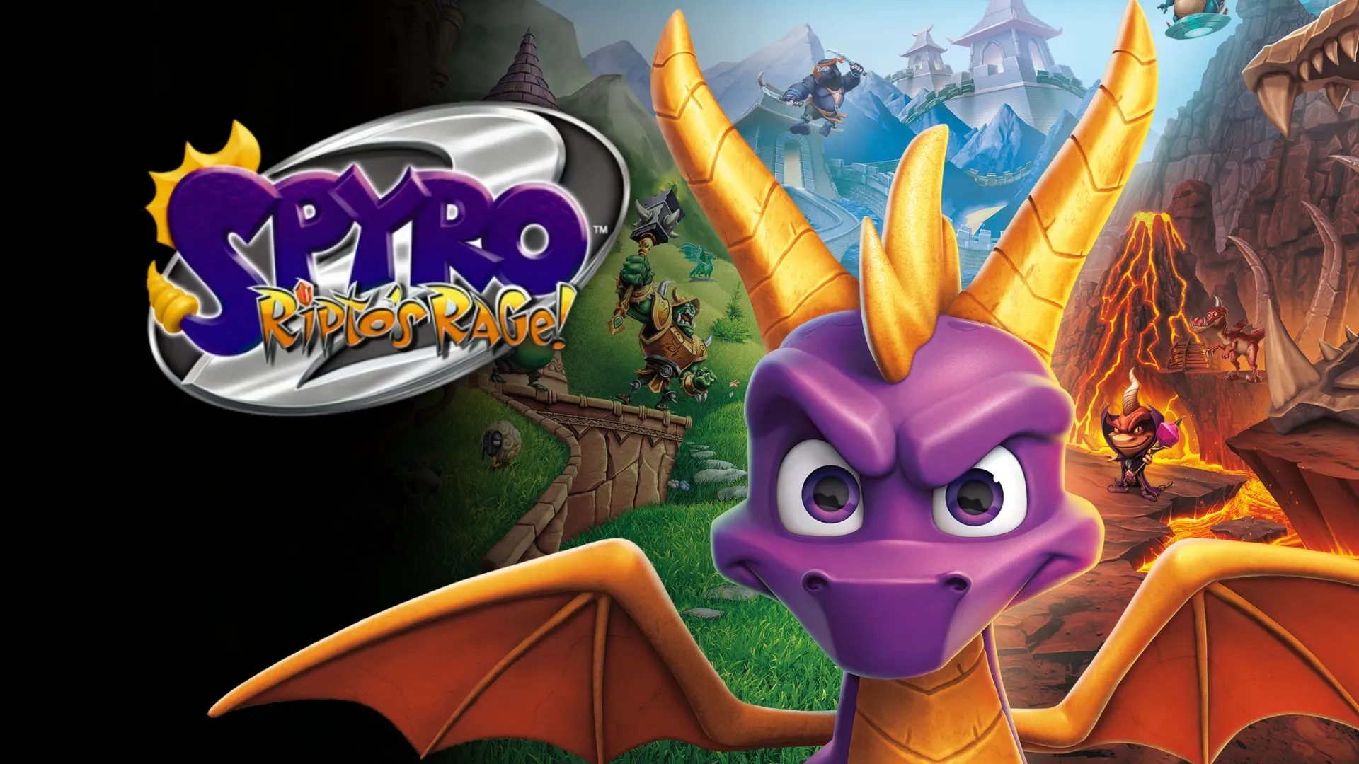 Spyro 2 - grafika główna