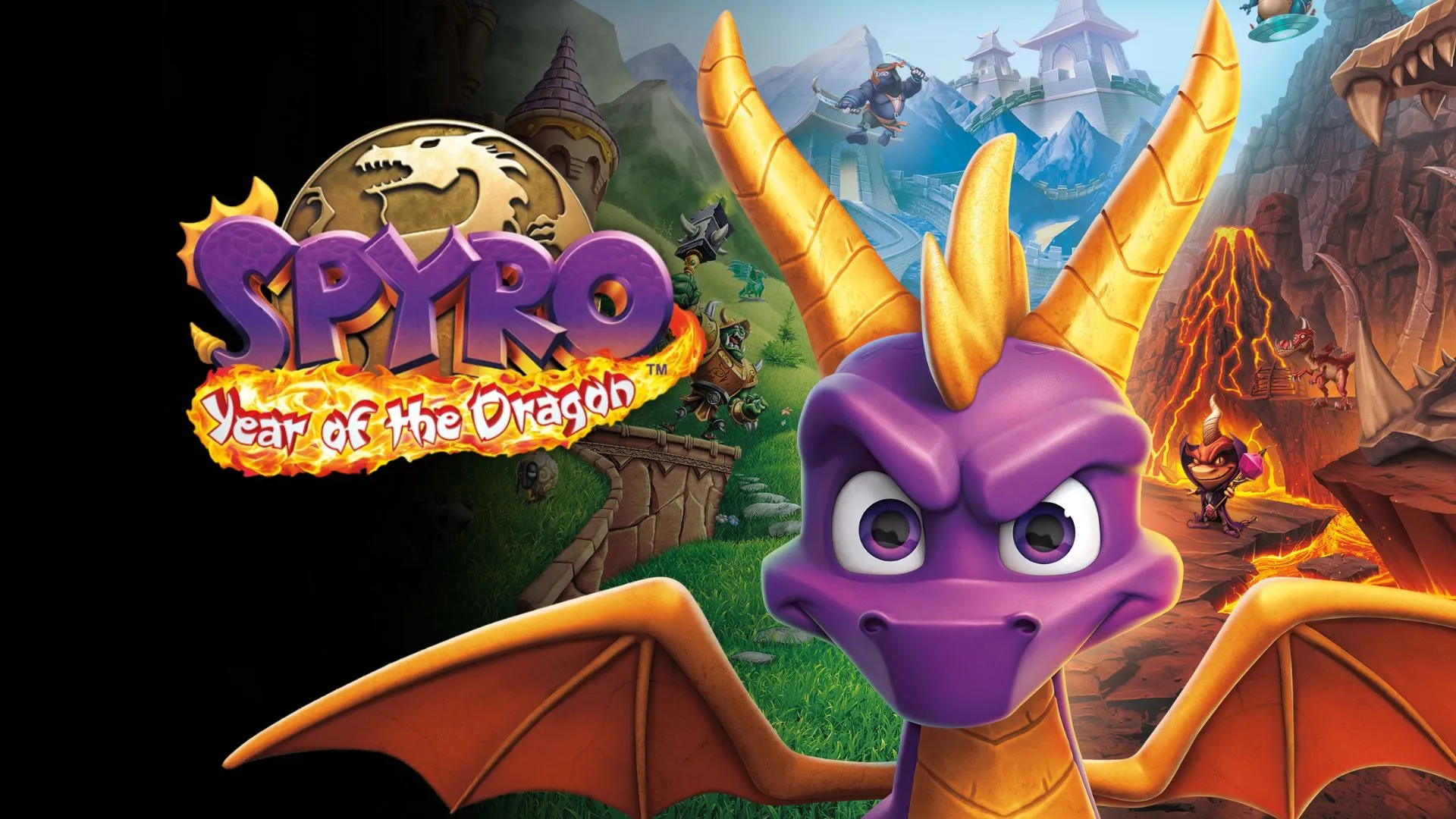 Spyro: Year of the Dragon - grafika główna