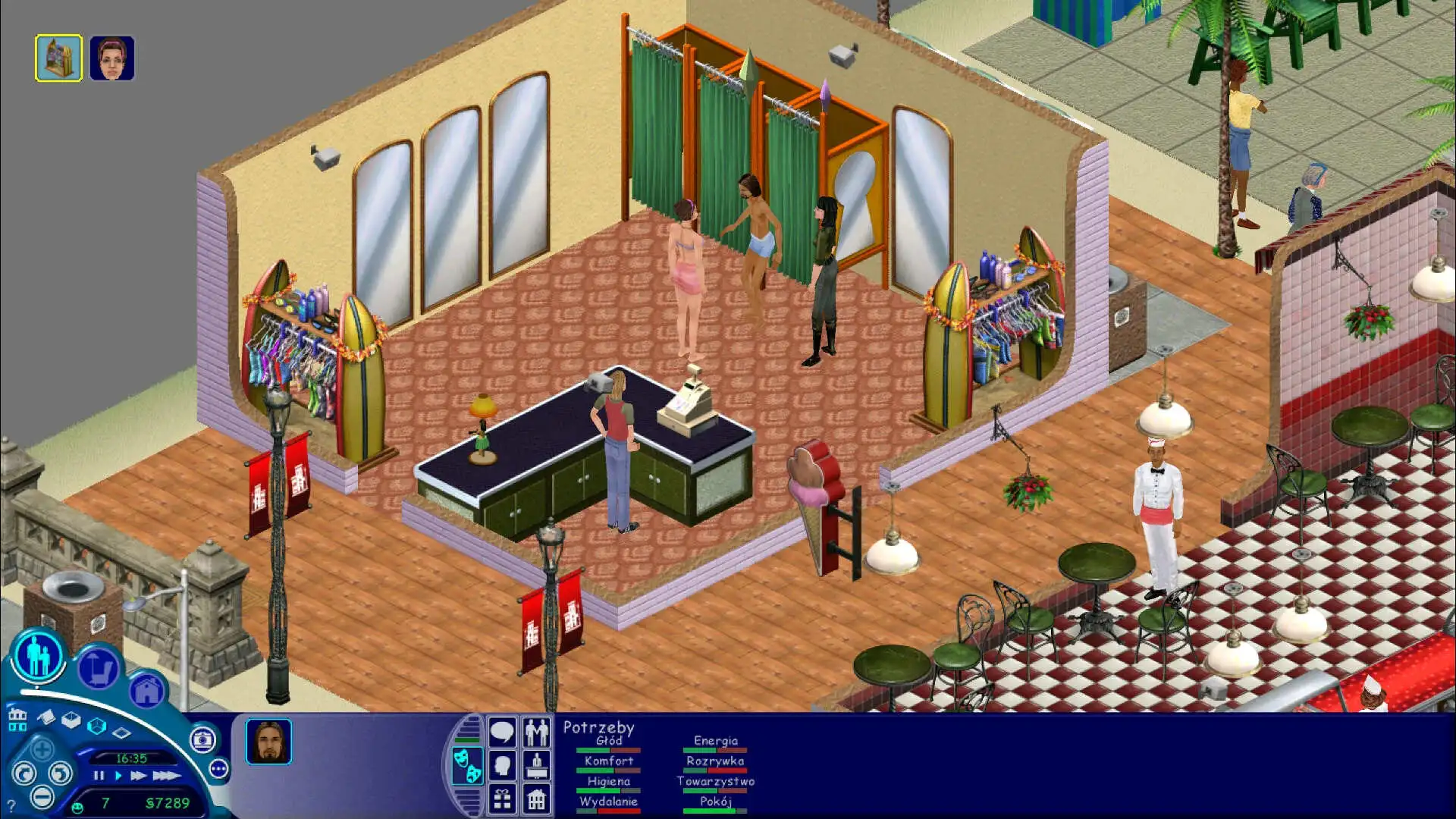 Randka - przymierzalnia