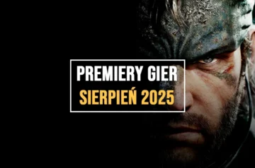 Grafika po materiał Premiery Gier Sierpień 2025