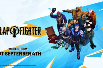 Slap Fighter - grafika reklamowa z postaciami