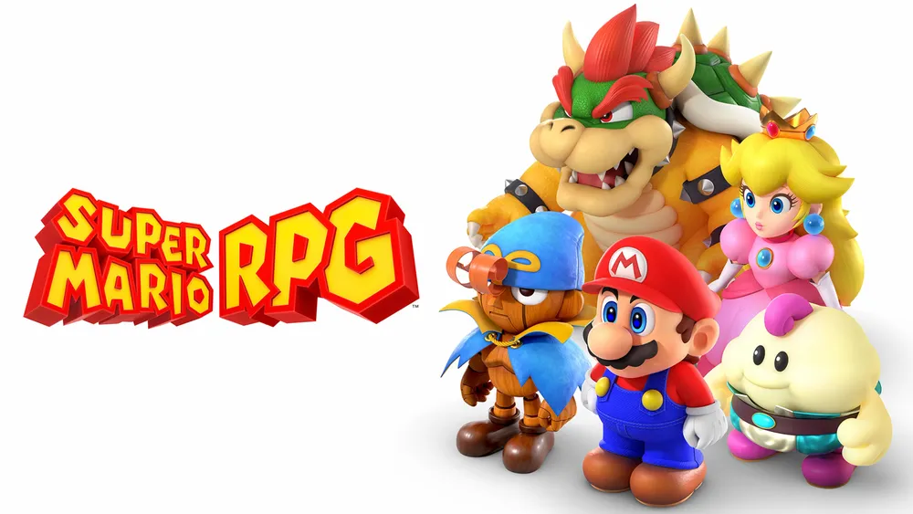 Grafika główna gry Super Mario RPG