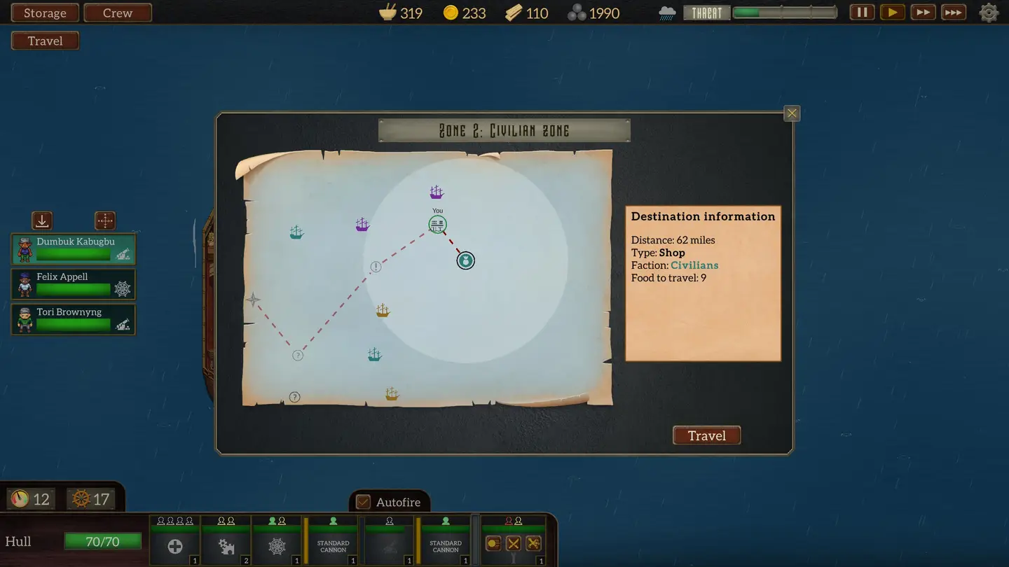 Zrzut ekranu z gry Reclaim the Sea.