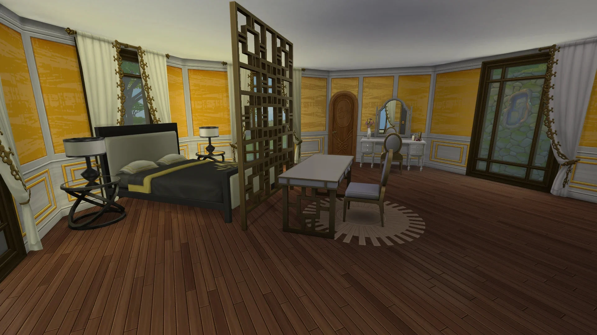 Styl dawnych lat - sypialnia