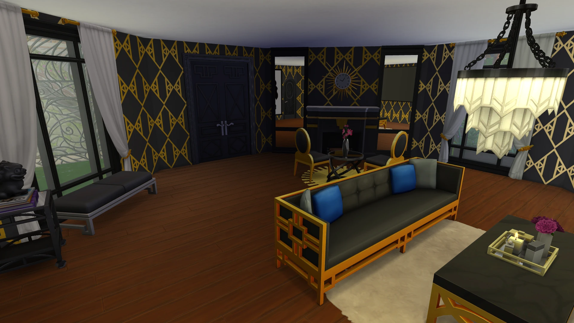 Styl dawnych lat - salon