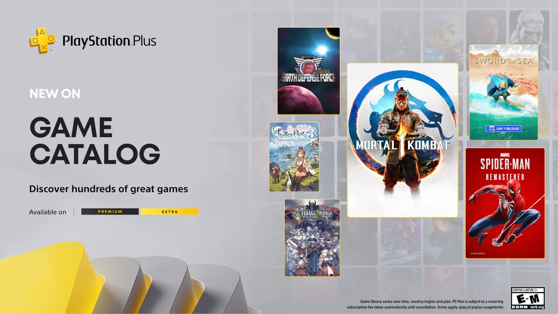 Nowe gry w PlayStation Plus Extra i Premium w sierpniu 2025