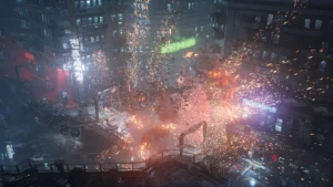 Efektowna eksplozja w The Ascent.