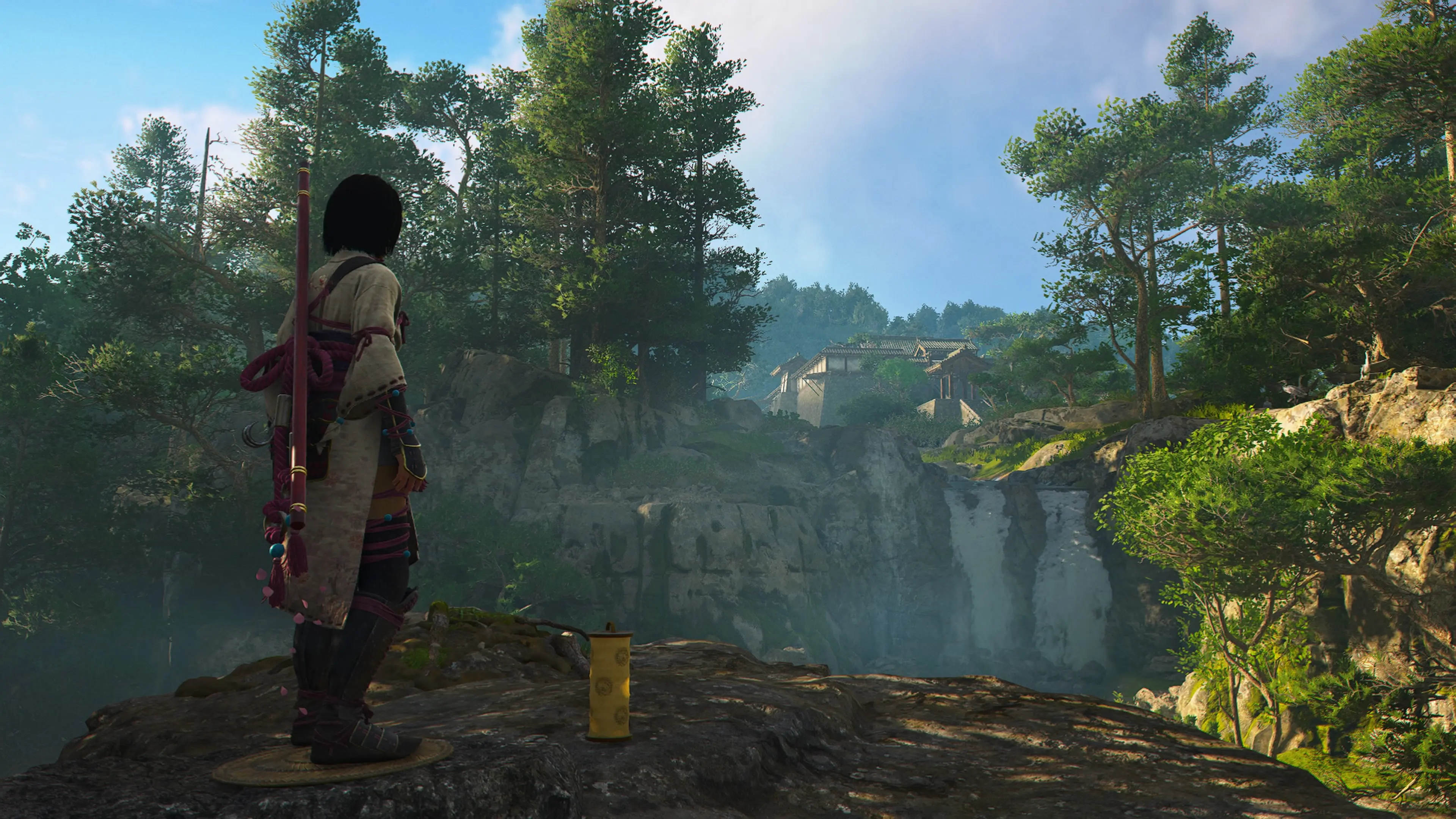 Świątynia nad wodospadem