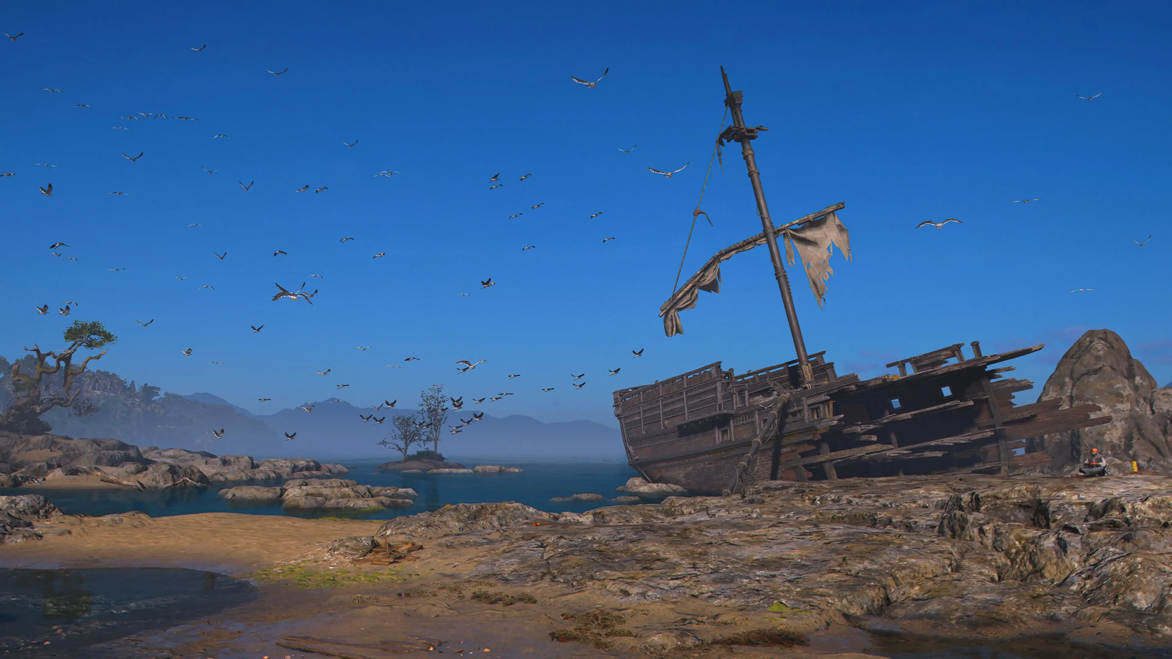 Wrak na plaży Awaji