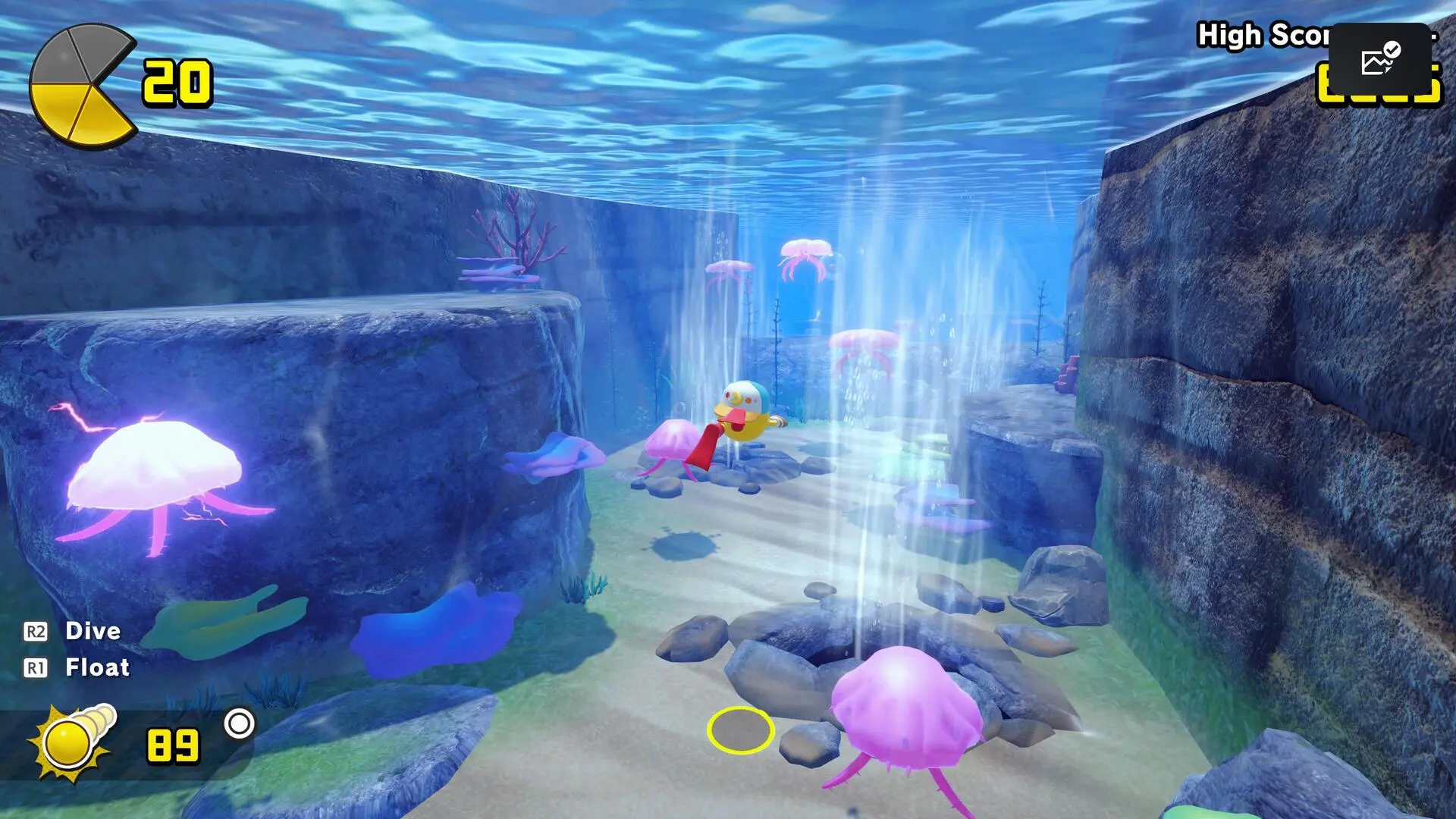 Pac-Man World 2 Re-Pac - podwodny poziom