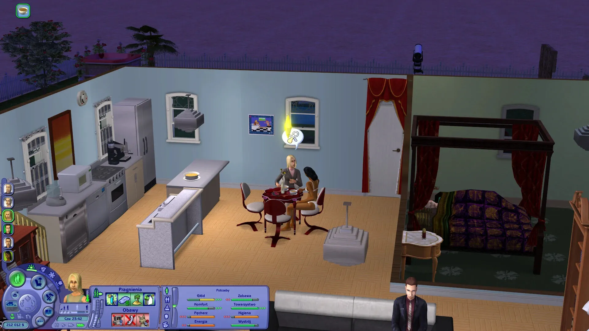 The Sims 2 - wsp&oacute;lny posiłek