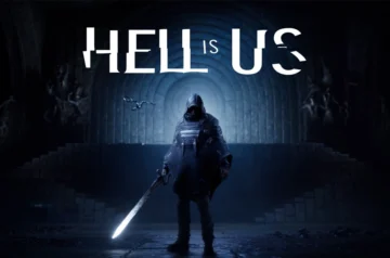 Logo i główny bohater gry Hell is Us