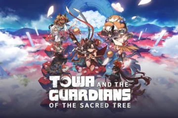 Logo z postacie z gry Towa and the Guardians of the Sacred Tree
