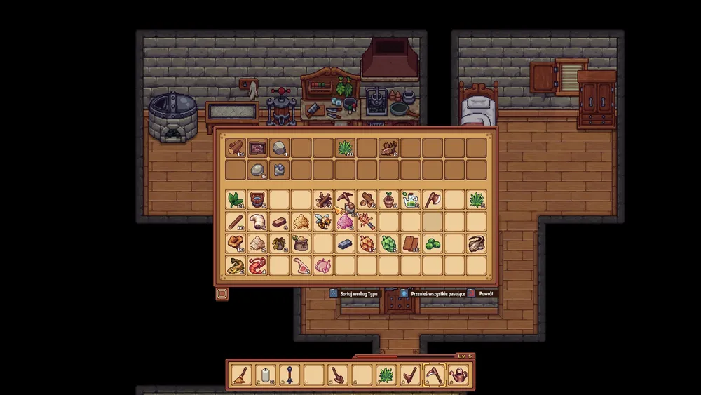 Składniki rzemieślnicze w grze Travellers Rest