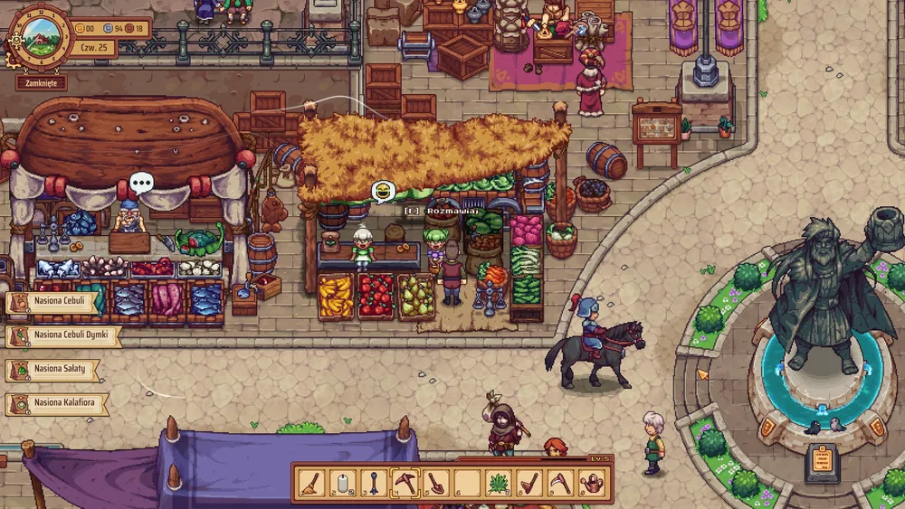 Rynek głowny w grze Travellers Tale