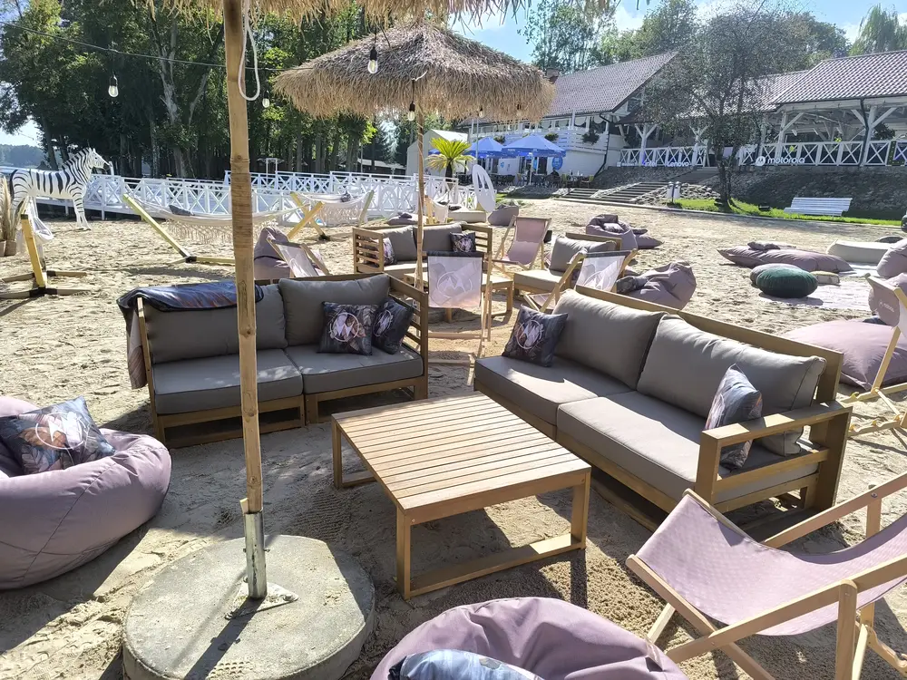 Dekoracje przygotowane na XVIII Regaty Lenovo.