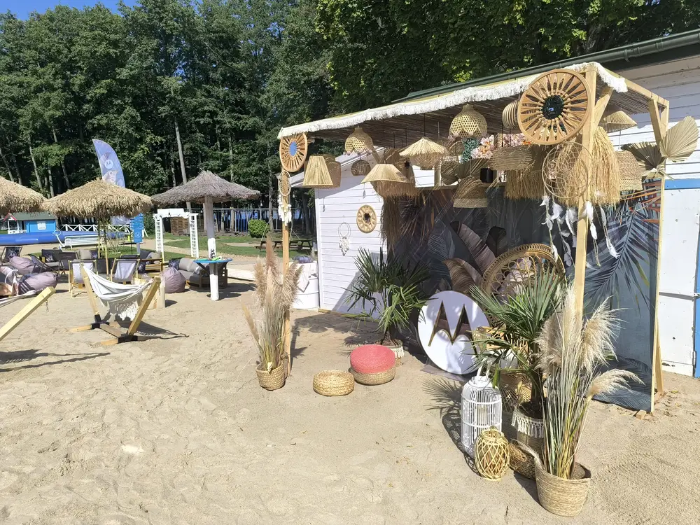 Dekoracje przygotowane na XVIII Regaty Lenovo.