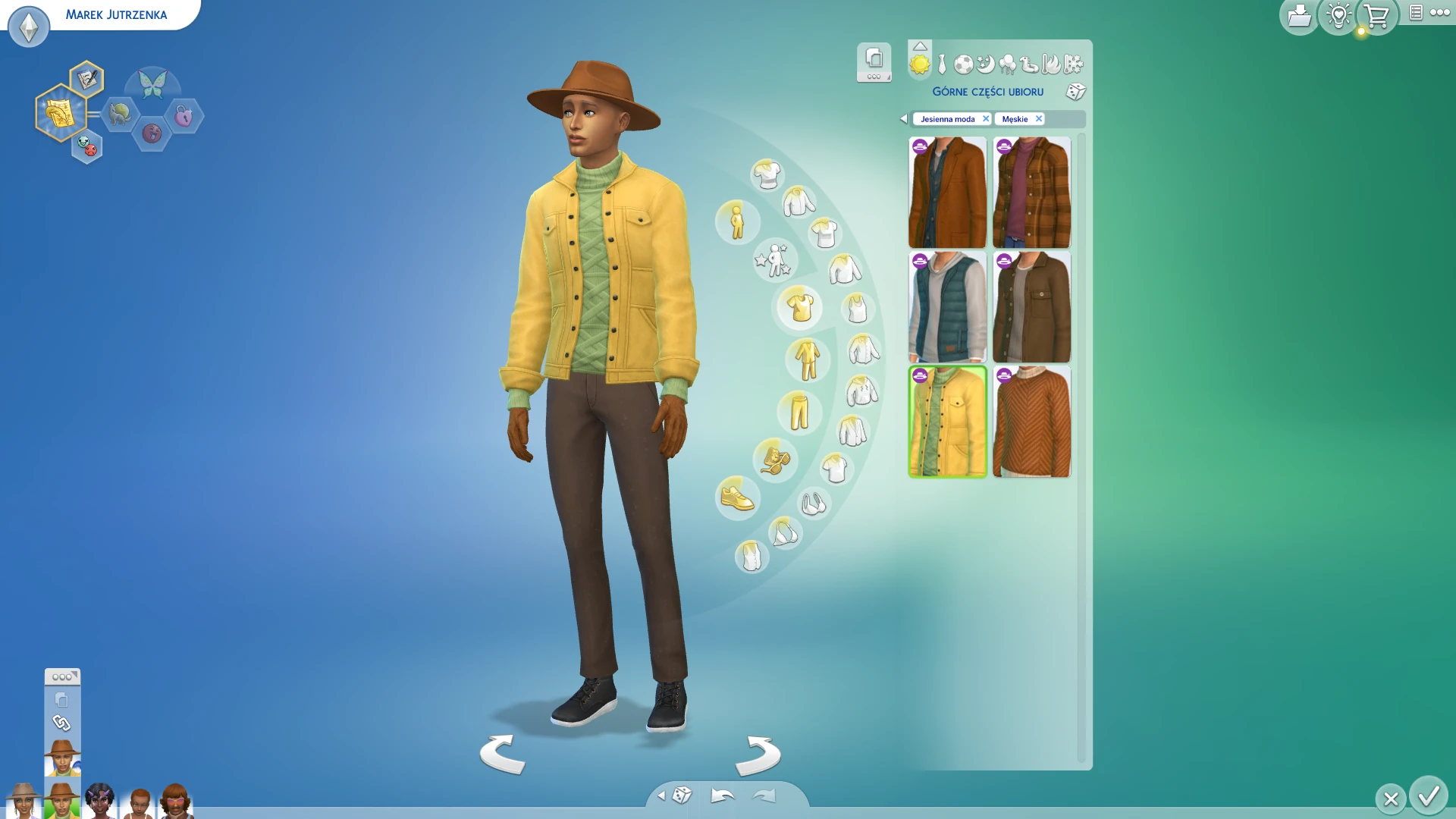 Jesienna moda - kapelusz